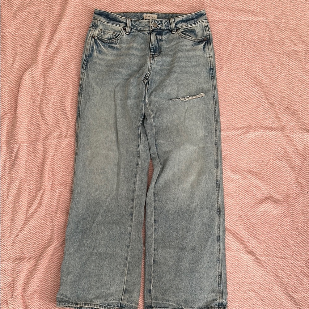 PacSun Blue Flare Wide Leg Jeans